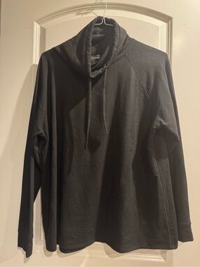32 Degrees Black Cowl Neck Sweater